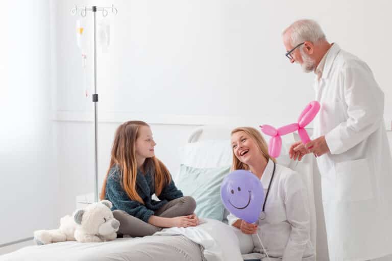 Having fun with doctors